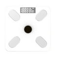 thumbnail image 1 of Btomtd Solar Power Smart Scale for Body Weight and Composition, Bluetooth Digital Scale with App Monitoring, No Batteries Needed, White, 1 of 9