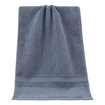 Btomtd Solid Color Hand Towel Absorbent and Soft Face Towel Easy Care Suitable for Home Use or as a Gift Towels - 29.13'x13.38', Navy