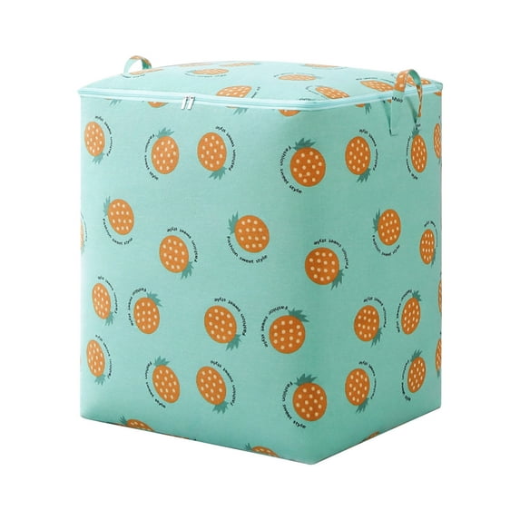 Btomtd Sorting Storage Solutions for Household Clothing and Quilt Storage Bags Large Capacity, 100L, Green