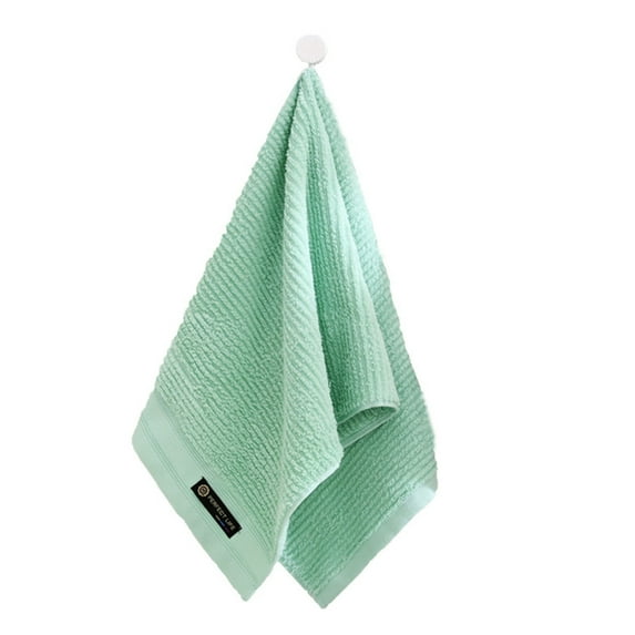 Btomtd Sports Hand Towels Absorbent Plain Color Face Towel Available in Multiple Colors Quick Dry Towels for Gym and Sports Use - 28.74'x13.77', Green