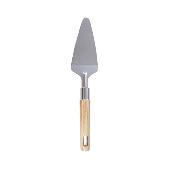 Btomtd Stainless Steel Pizza Cutter with Integrated Roller Knife and Shovel, Home Kitchen Spatula Tool for Cutting Pizza, Light Baking Tools and Utensil, Size 10.7"x2.3", B