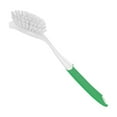 thumbnail image 1 of Btomtd Stiff Bristle Dishwashing Brush with Spatula Scrub Brush for Pots Pans Sink Cleaning Brush for Kitchen, Green, 1 of 6