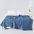 thumbnail image 1 of Btomtd Summer Air Conditioning Quilt, Super Soft Washable Cooling Blanket for Bed Sofa, All Season Breathable Lightweight Comforter, 28" x 39" (Blue), 1 of 6