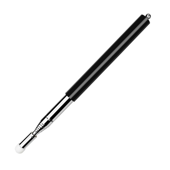 Btomtd Telescopic Teacher Pointer, 1M Retractable Pointer with Lanyard Hole for Whiteboard Touch Screen Classrooms, Black