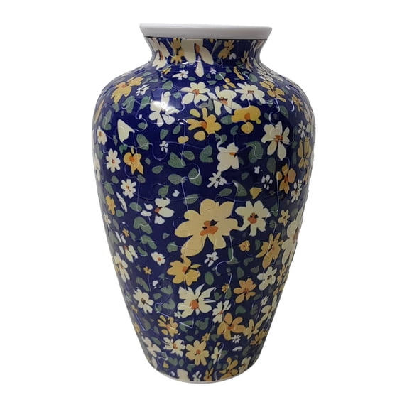 Btomtd Three-Dimensional Puzzle Vase for Flower Arrangement, Living Room Decor Flower Pot, Interlocking Vases for Flower Insertion and Display, B