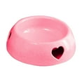 thumbnail image 1 of Btomtd Tip-Proof Puppy Bowls and Kitten Bowls, Non-Spill Pet Bowls for Food and Water, Low-Profile Dog Bowl and Cat Bowl to Avoid Knockover, Pink, 1 of 6