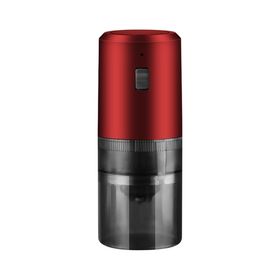 Btomtd USB Rechargeable Coffee Grinder, Electric and Portable Bean Grinder, Adjustable Coarse to Fine Grind Settings for Home Use, Spice Grinder, Red