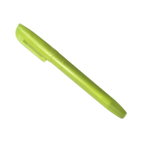 Btomtd Water-Based Highlighter Markers Set 2ml 6 Color Marker Pen Student Helper for Review and Marking, Yellow