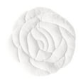 thumbnail image 1 of Btomtd Winter Thickened Plush Rose Shape Seat Cushion Soft Chair Mat for Dining Chair Tatami Mat and Floor Mat - 17.71x17.71 inch, White, 1 of 6