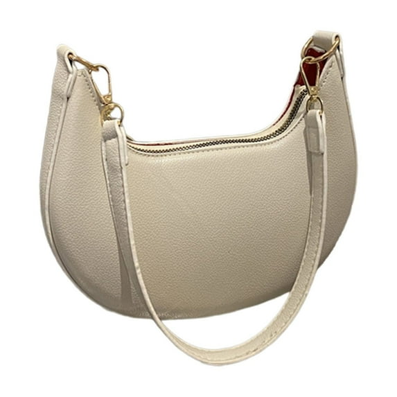 Btomtd Women's Casual Fashion Shoulder Bag, Versatile Handbag and Messenger Bag, Compact Crossbody Bag and Purse for Daily Use, White