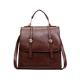 thumbnail image 1 of Btomtd Women's Vintage Backpacks, Fashion Casual Handbag and Travel Backpack, Lightweight Korean Style Student Shoulder Bag, Brown, 1 of 6