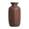 thumbnail image 1 of Btomtd Wooden Vases as Home Decoration Pieces, Natural Finish Tabletop Vase and Ornament, Wood Flower Pot Container for Room Decor, B, 1 of 6