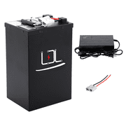 BtrPower 48V 40Ah Ebike Battery Lifepo4 Battery Pack for Adult Electric Bicycle 0-2000W Motor, with 5A Charger 50A BMS