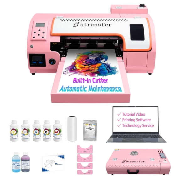 A3 DTF Printer M1630 Pro Heat Transfer Printing Bundle with Oven