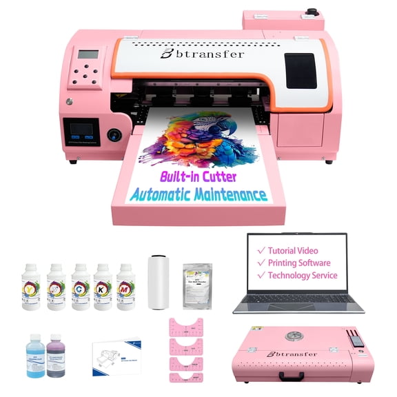 A3 DTF Printer M1630 Pro Heat Transfer Printing Bundle with Oven