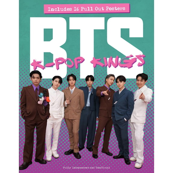 Bts: K-Pop Kings - Poster Book: Includes 16 Pull Out Posters, (Paperback)