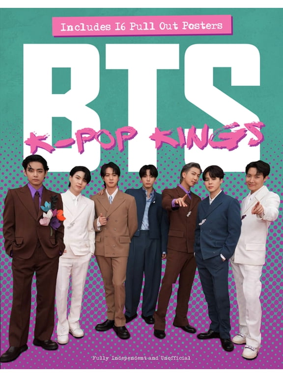 Bts: K-Pop Kings - Poster Book: Includes 16 Pull Out Posters, (Paperback)