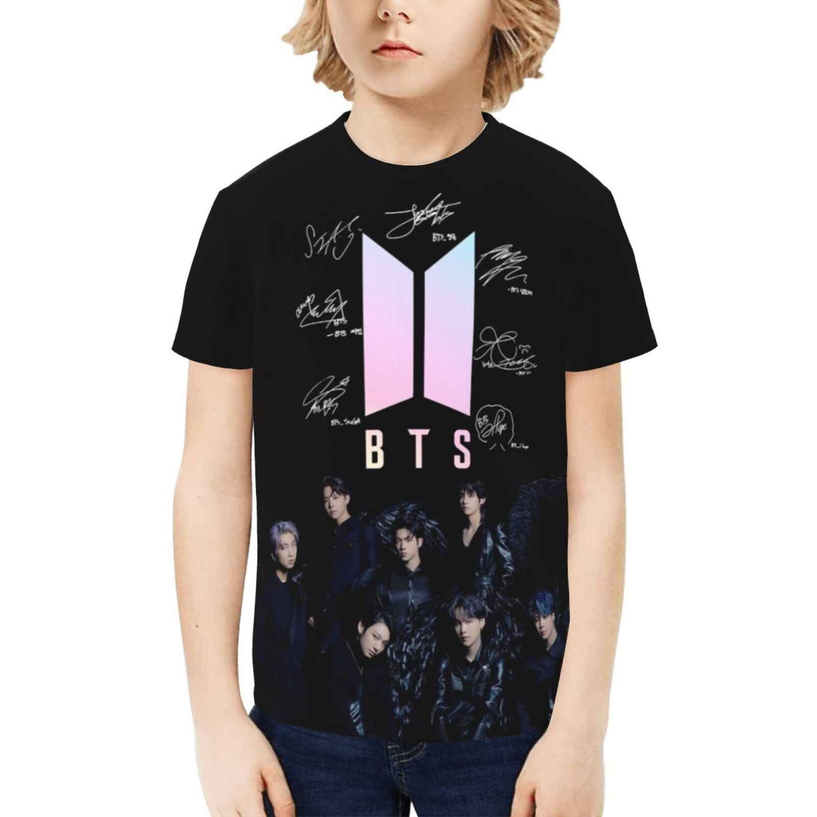 Bts Kids T-Shirt 3d Printed Graphic T-Shirts Boys Kuwait Ubuy