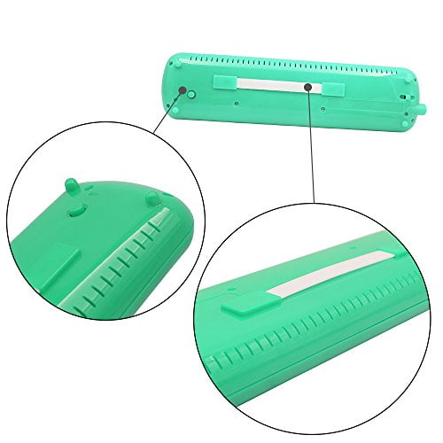 Btuty Melodica Instrument 32 Keys Melodica Piano Musical Instrument for Beginner Gift with Carrying Bag Melodicas (green)