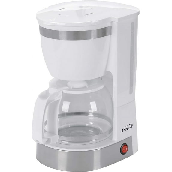 Btwd 12 Cup 800 Watt Coffee Maker in White