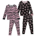 thumbnail image 1 of Btween 4-Piece Girls' Pajama Sets - Girls' Sleepwear, Long Sleeve Shirts, PJ Legging Pants - Graphic Pajamas for Girls, 1 of 5