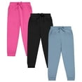 thumbnail image 1 of Btween Casual Drawstring Relaxed Fit Sweatpants (Girl's) 3-Pack, 1 of 4
