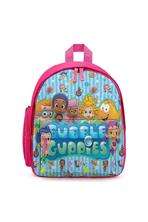 Bu-bble Cute-Guppies Lightweight Backpack Adjustable Straps Backpacks Bookbag Daypack Travel Camping