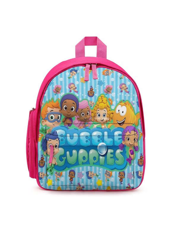 Bu-bble Cute-Guppies Lightweight Backpack Adjustable Straps Backpacks Bookbag Daypack Travel Camping
