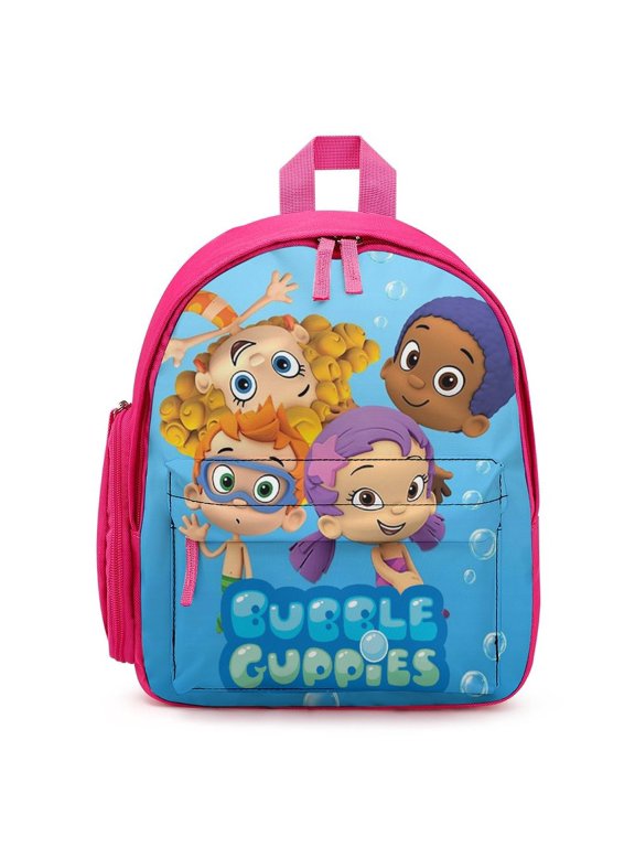 Bu-bble Cute-Guppies Lightweight Backpack Adjustable Straps Backpacks Bookbag Daypack Travel Camping
