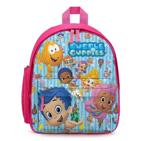 Bu-bble Cute-Guppies Lightweight Backpack Adjustable Straps Backpacks Bookbag Daypack Travel Camping