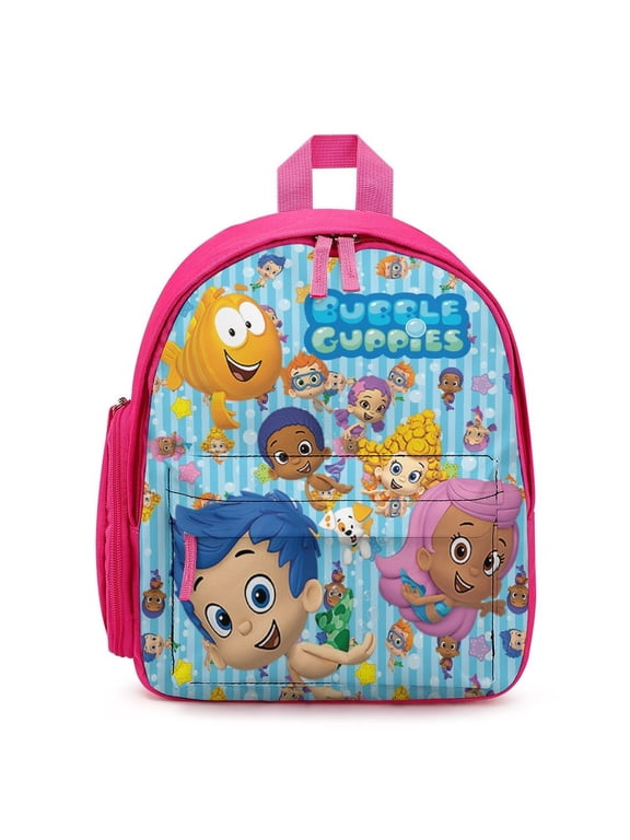 Bu-bble Cute-Guppies Lightweight Backpack Adjustable Straps Backpacks Bookbag Daypack Travel Camping