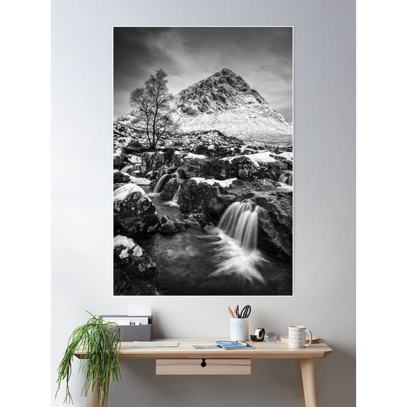 Buachaille Etive Mã²R Poster Wall Art, Modern Wall Decor For Living Room Bedroom, 8x12 UNFRAMED