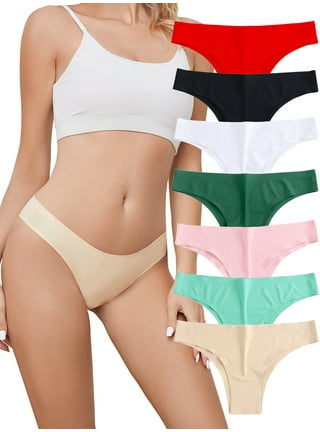 Buankoxy 6 Pack Women's Invisible Seamless Mid-Rise Panties No Show Laser  Cut Hipster Brief Underwear : : Clothing, Shoes & Accessories