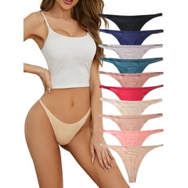 Augper Women's Sexy Underwear Lace Bikini Panties Pearl Silky