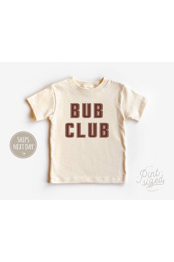 Bub Club Toddler Shirt, Little Brother Shirt, Boys Sibling Tee TODDLER SHORT SLEEVE TEE BELLA CANVAS 3001T