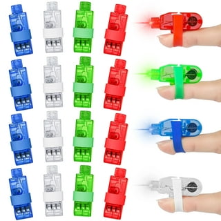  200 Pieces Finger Lights for Kids Finger Flashlights Led Finger  Lights 6 Color Flashing Light up Rings Finger Ring Glow Sticks Glow in The  Dark Bright Party Supplies for Holiday Light