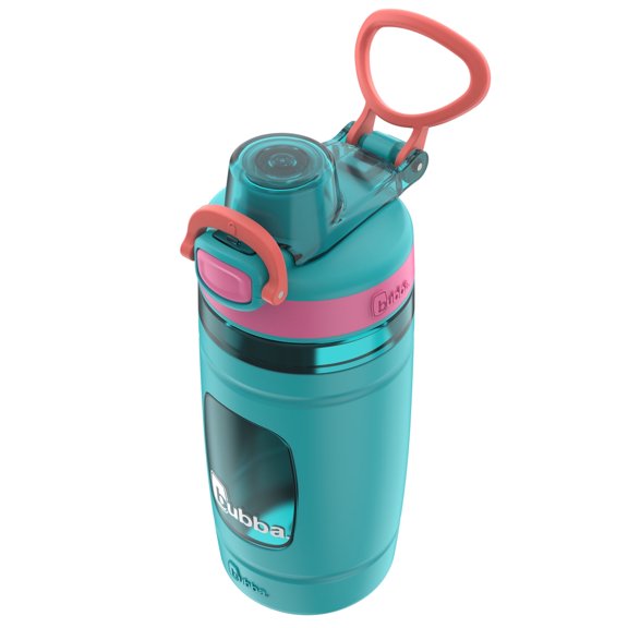 Bubba 16oz Flo Refresh Kids Water Bottle Scuba Azalea