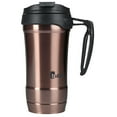 thumbnail image 1 of bubba Hero Stainless Steel Travel Mug with Handle, 18 oz., Rose Gold, 1 of 5