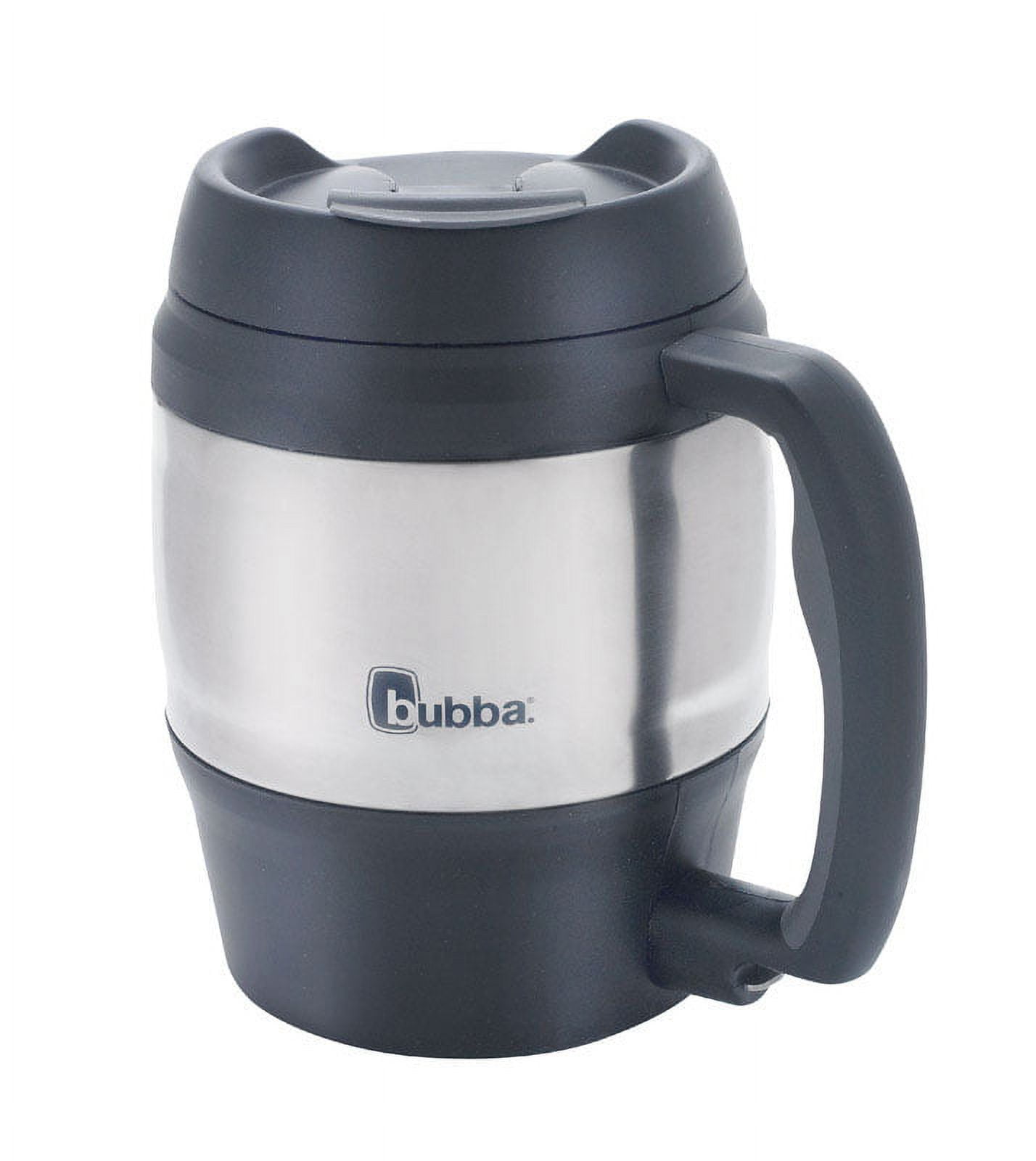 Bubba 1953388 Dual Wall Stainless Steel Classic Black Beverage Holder 52 Oz.