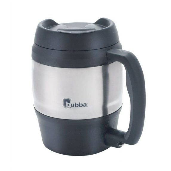 Bubba 1953388 Dual Wall Stainless Steel Classic Black Beverage Holder 52 Oz.