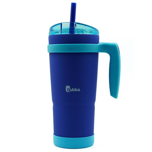 Bubba 32 oz. Envy Stainless Steel Rubberized Tumbler - Dark Cobalt/Pool Blue