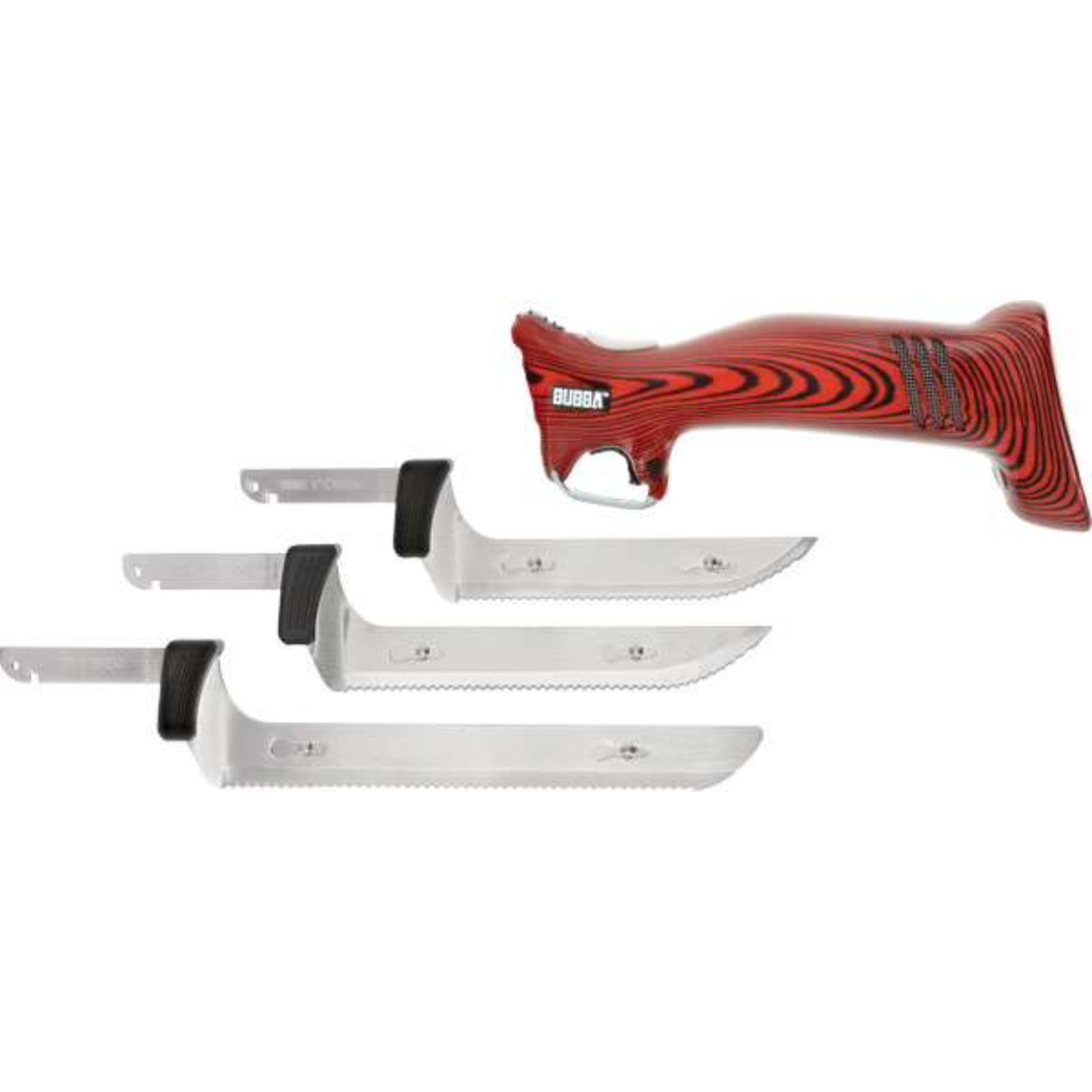 Bubba Blades Kitchen Series Electric Knife Set (113583) 3 Blades Included,  Cordless