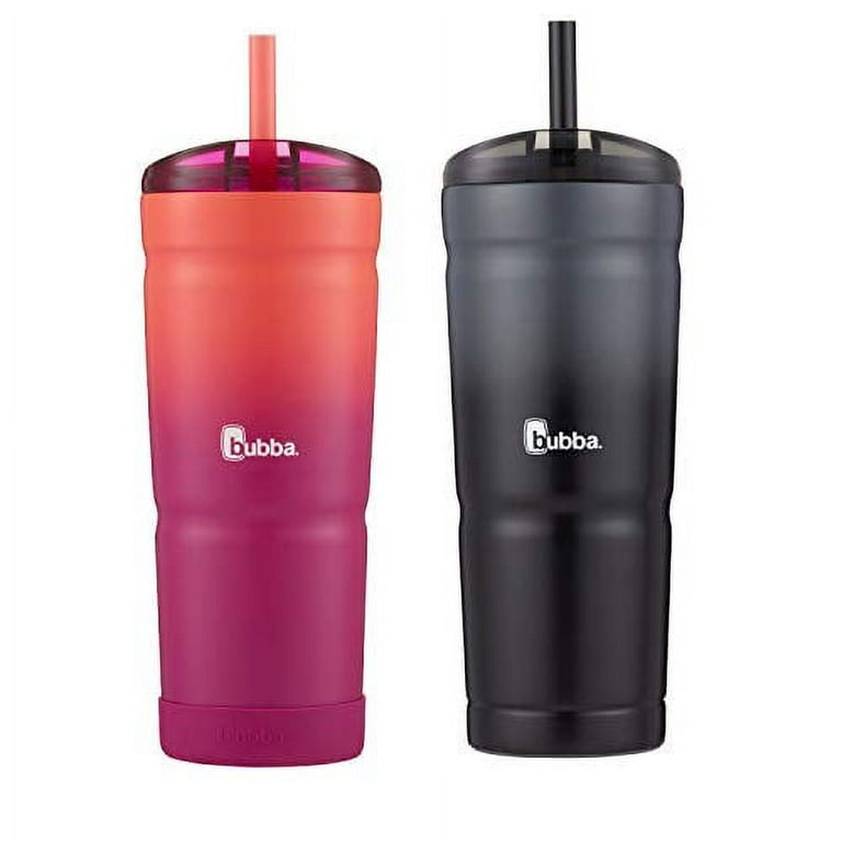 Shades of Spring Stainless Tumbler - Pink - Caribou Coffee