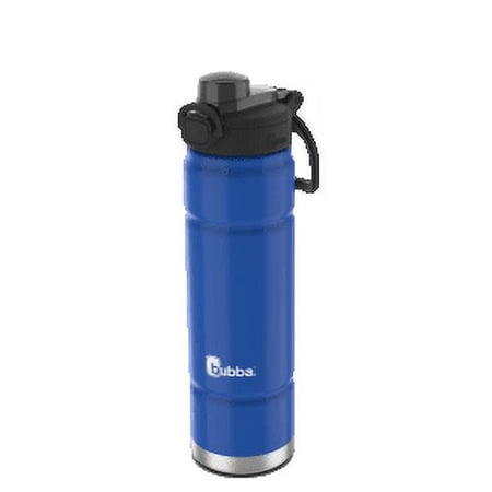 Bubba Brands Trailblazer Water Bottle, 24 Ounce, Very Berry Blue