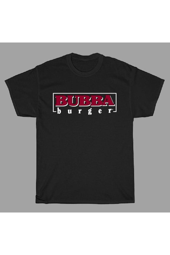 Bubba Burger Men's Black Size S to 3XL