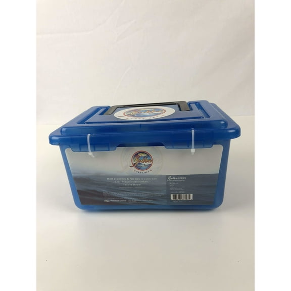 Bubba Cast Net 3/8" Square Mesh Portable Fishing Net with 20' Braided Rope Hand Line