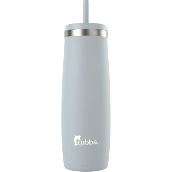 Bubba Envy Insulated Stainless Steel Tumbler with Straw, 24 oz, Grey