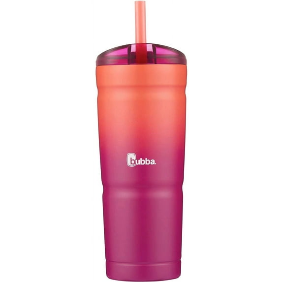 Bubba Brands bubba Vacuum Tumbler, 24oz, Pink Sorbet Ombre