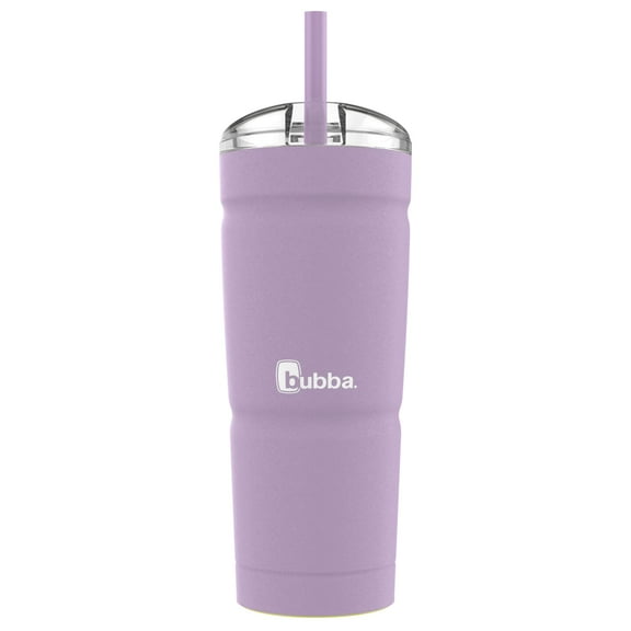 Bubba Envy S Stainless Steel Tumbler with Straw, Purple, 24 fl oz.