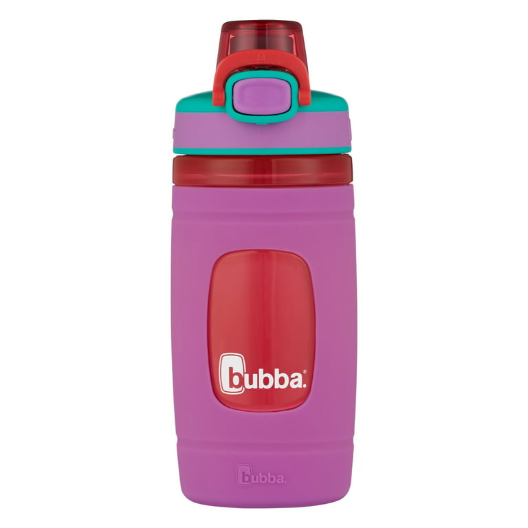 bubba Flo Kids Water Bottle with Silicone Sleeve, 16 oz., Mixed Berry &  Watermelon